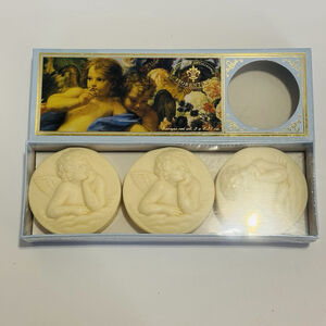 Saponificio Artigianale Fiorentino Lavender Scented Soap Bars 3 x 4.40oz Italy